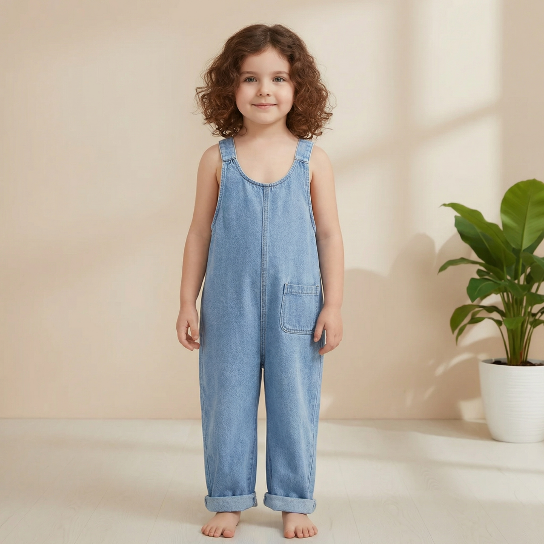 Kids Overalls Sewing Pattern, Dungaree, Many Sizes, 2 Months-7 Years