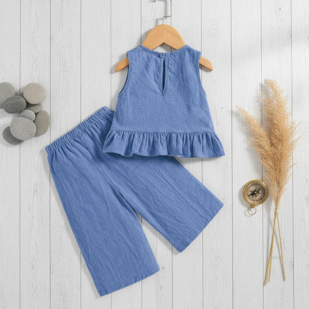 Kids Top and Pants Set Sewing Pattern, Cute Matching Set, Beginner Friendly