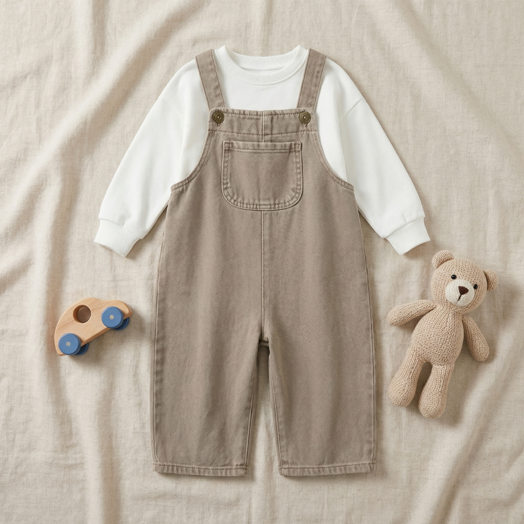 Kids Overalls Sewing Pattern, Jumpsuit, Many Sizes, 5M-10Y