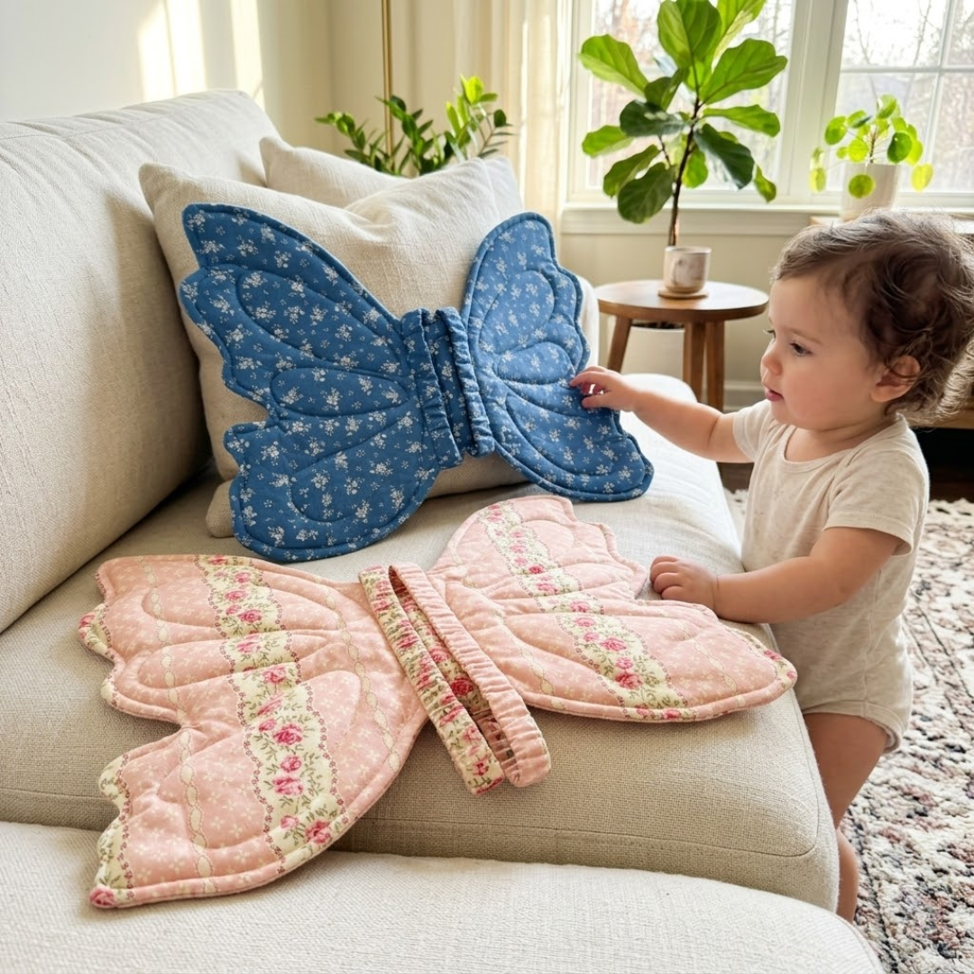 Fairy Wings Sewing Pattern for Kids, Written Instructions & Video Tutorial