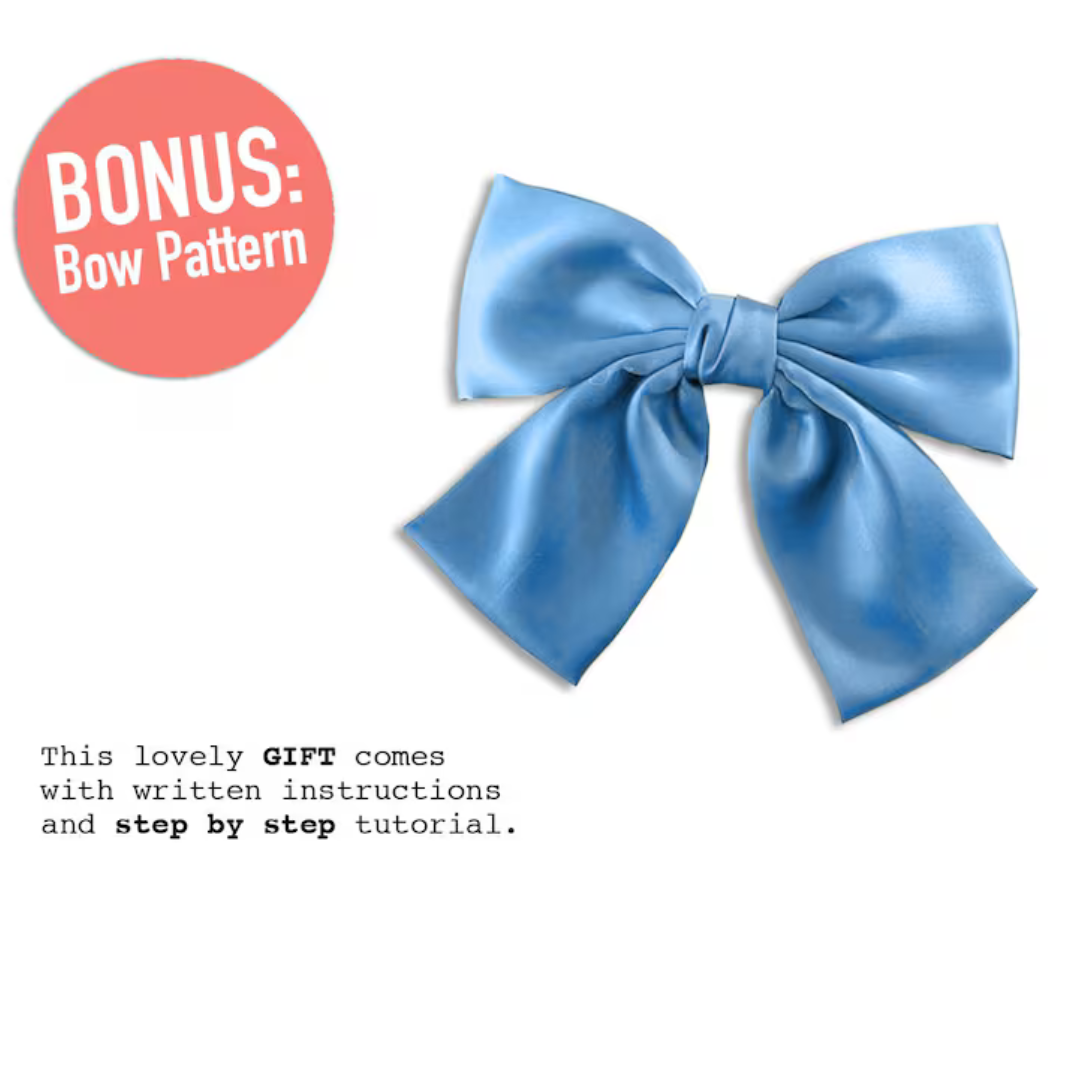 Timeless Teddy Bear Sewing Pattern, Written Instructions with Video Tutorial, 2 Sizes, Instant Download