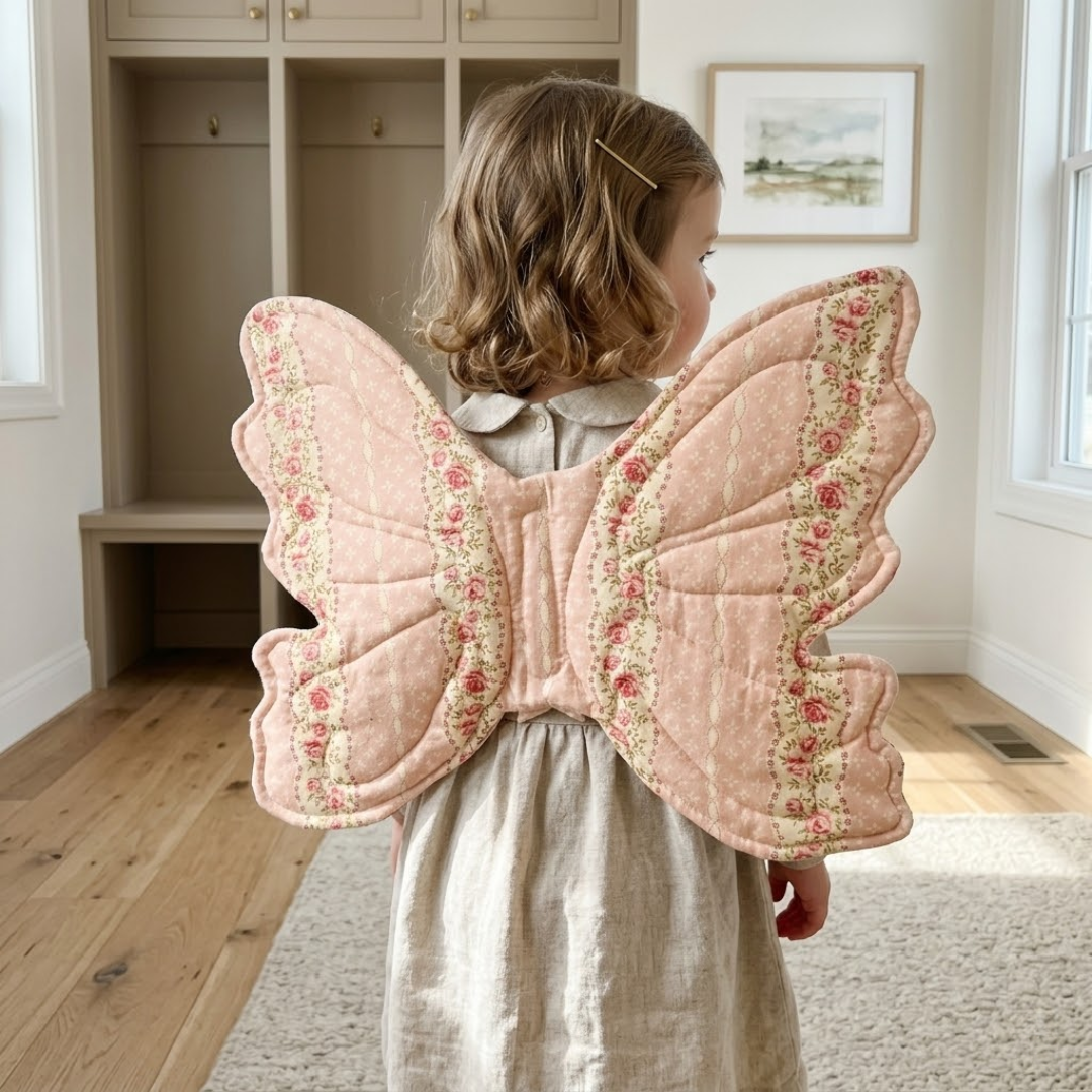 Fairy Wings Sewing Pattern for Kids, Written Instructions & Video Tutorial