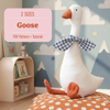 Goose Sewing Pattern, Goose Soft Toy Pattern, Stuffed Animal, Plush Goose, Duck Sewing Pattern, PDF easy sewing pattern, Stuffed Toy Pattern