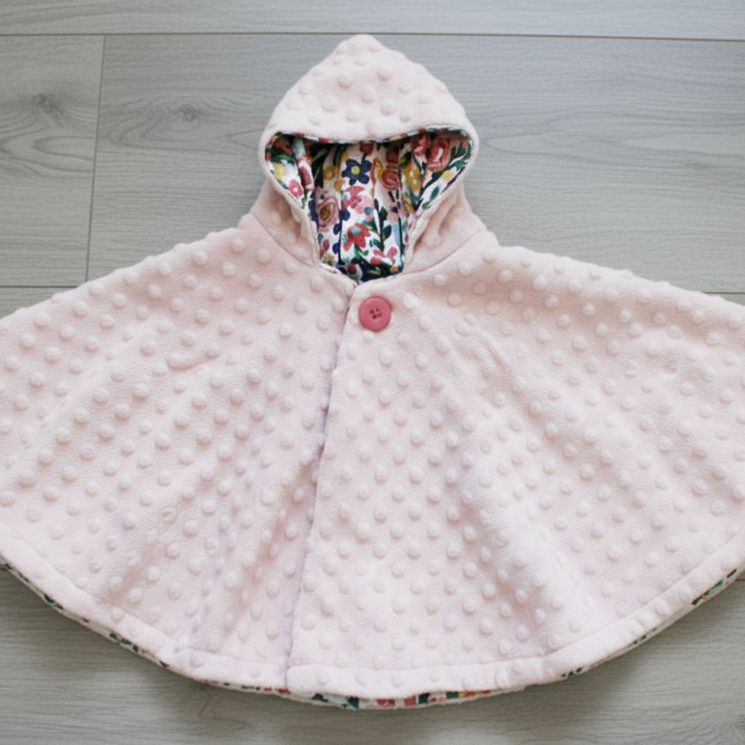 Blanket Hoodie Pattern, Kids & Adult Sizes, Video Tutorial, Beginner Friendly